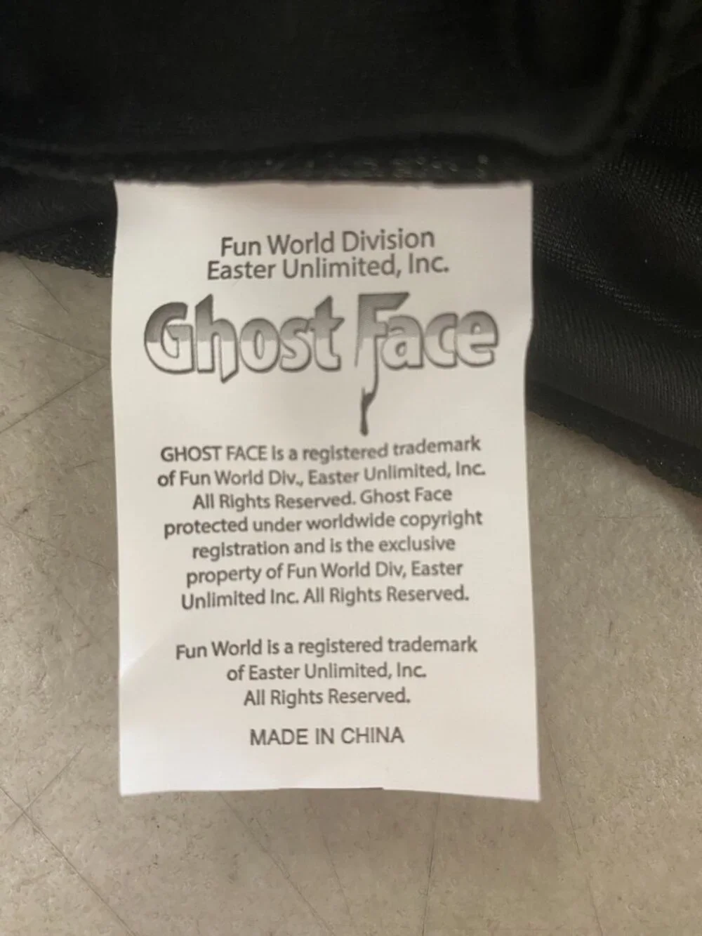 Ghost Face Bloody Bling Adult Mask